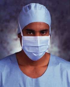 Molnlycke Barrier Face Masks Tie-On Procedure Blue LF -50- 42341 - Buy Online From Chicago Medical Supply