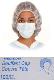 AR Medicom Bouffant Caps 24-in Blue -100-