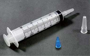 Amsino International AMSure Enteral Feeding Irrigation Syringe Sterile 60mL/60cc -50- AS115