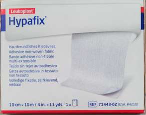 BSN Hypafix Dressing Retention Sheet/Tape 4-inx11Yds 4210 71443-02