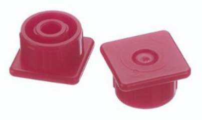 B.Braun Multi-AD® Red Syringe Caps Luer Lock Sterile -100- 418012