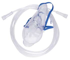 McKesson Oxygen Mask Elongated Style Adult Medium Concentration OSFM -EA- 32633