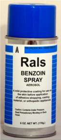 Aeroseptics RALS Medi-Schuco Benzoin Spray Aerosol 6oz -OD- 0800-08