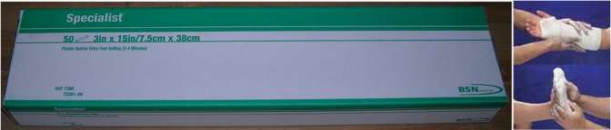 BSN Specialist Plaster Splints (X-Fast Setting) 3-inx15-in -50 7390