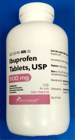 IBU Ibuprofen Pain Reliever Tablets 800mg -500- USP 69367-396-05 53746-466-05