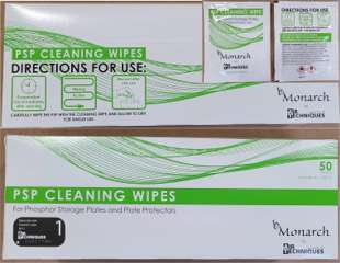 Air Techniques ALLPRO ScanX PSP Phosphorous Plate Cleaning Wipes -50 B8910