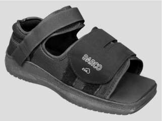Darco Medical-Surgical Square Toe Shoe Black Mens Small EVA Outsole MQM1B