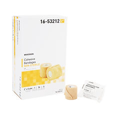 BANDAGE, COHESIVE N/S LF TAN 2" (36/CS)
