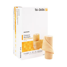 BANDAGE, COHESIVE N/S TAN 6" (12PK/CS)