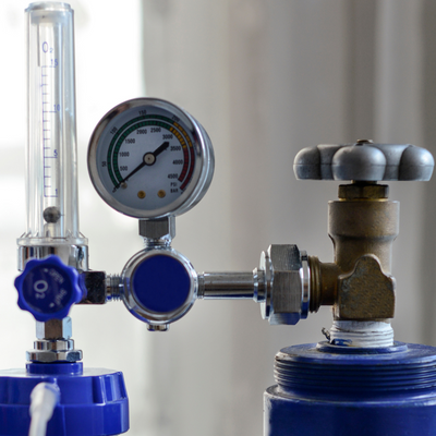 M6 PORTABLE OXYGEN CYLINDER WITH POST VALVE
