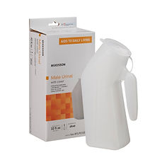 URINAL, MALE W/CAP GRADUATED 32OZ (6EA/CS)