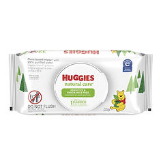 WIPE, BABY HUGGIES NATURAL CARE (32/PK 16PK/CS)